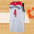 Camiseta Washington Wizards Russell Westbrook NO 4 Association 2020-21 Blanco