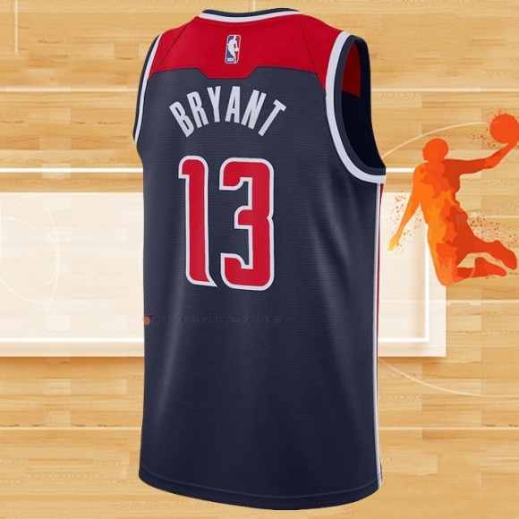 Camiseta Washington Wizards Thomas Bryant NO 13 Statement Azul